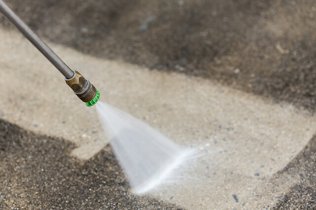 commercial concrete cleaning in metairie